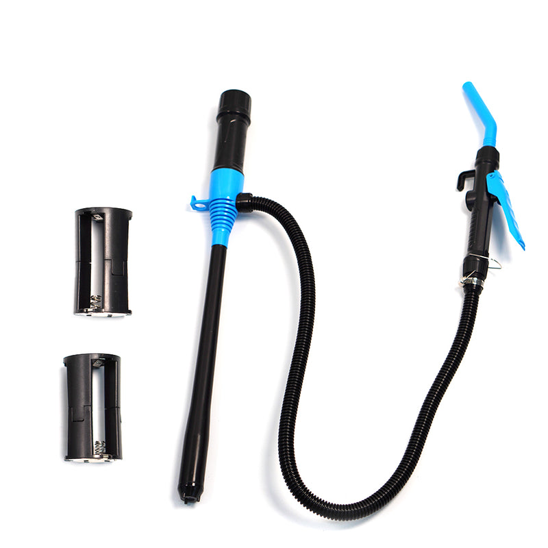 Load image into Gallery viewer, PORIYA 2.4 Gallons Electric Syphon Pump Battery Operated Petrol Oil Water Fuel Transfer