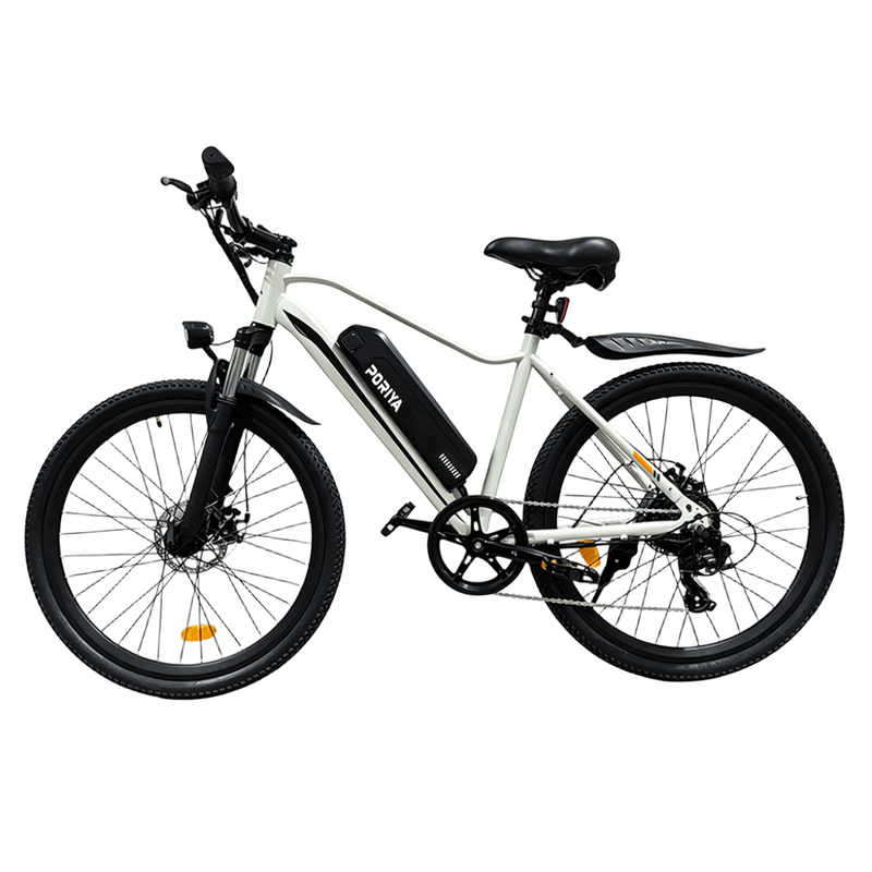 Load image into Gallery viewer, PORIYA 1500W 26“ Electric Mountain Bike 48V 10.4Ah Shimano 7 Speed Off Road AU