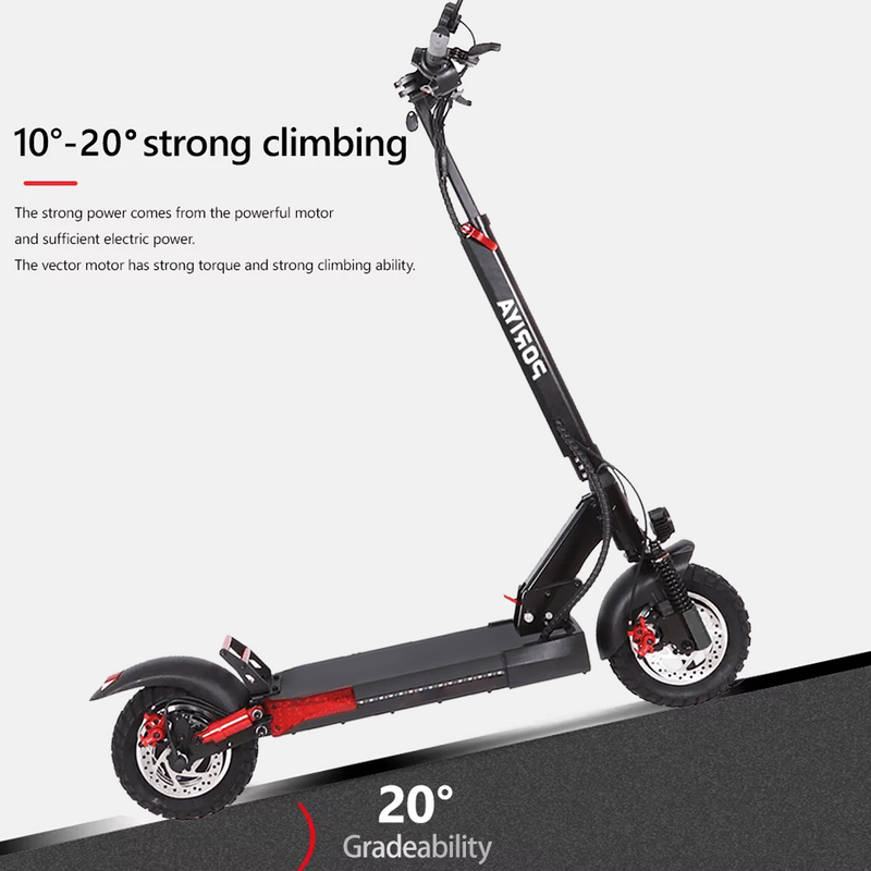 Load image into Gallery viewer, PORIYA Electric Scooter Off Road 2000W 50KM/H Foldable Portable Adult E-Scooter E-Bike