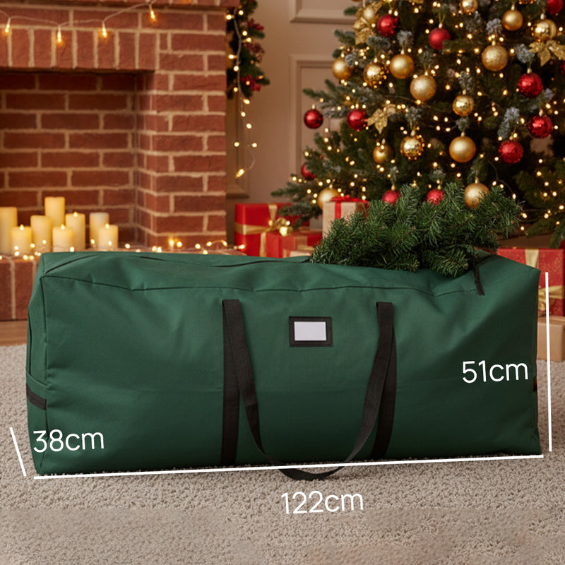 Load image into Gallery viewer, PORIYA Christmas Tree Storage Bag 1.22-1.65m Holiday Decoration Zip Oxford Heavy Duty