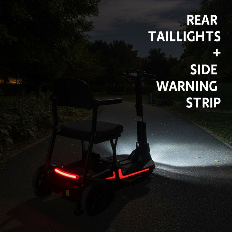 Load image into Gallery viewer, PORIYA 13KG Electric Mobility Scooter Lithium Power Folding 3 Wheel Airline Lightweight