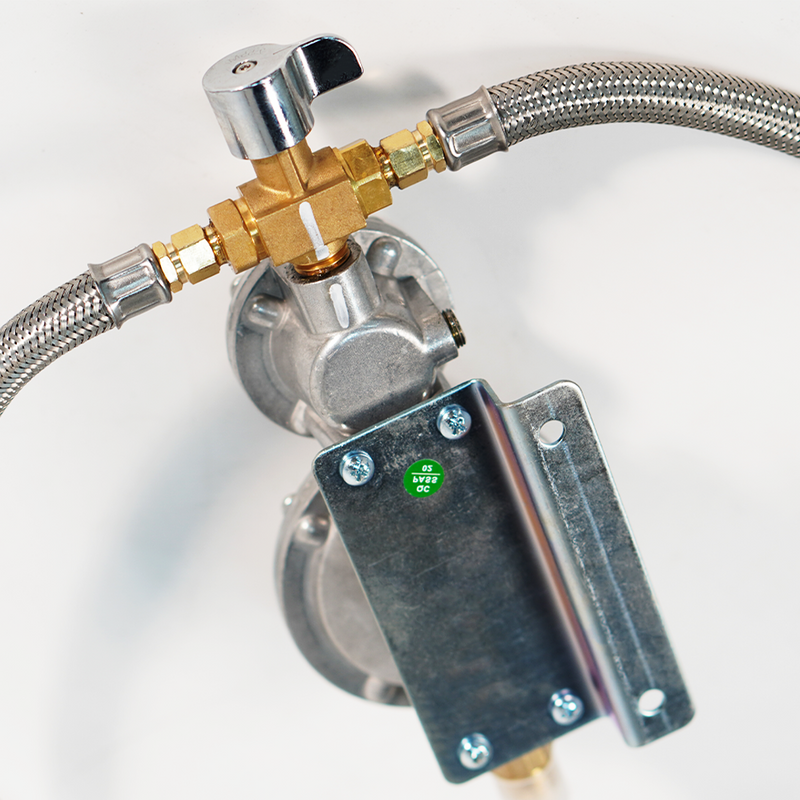 Load image into Gallery viewer, PORIYA LPG Regulator Kit Twin Stage 280MJ Suit Caravan RVs & Home Use