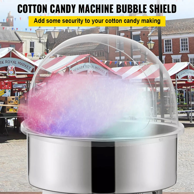 Load image into Gallery viewer, PORIYA Commercial Cotton Candy Machine Sugar Floss Maker 1000W Pink WITH/ Cover