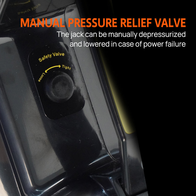 Load image into Gallery viewer, PORIYA Electric Hydraulic Floor Jack 5Ton car 12V w/Impact Wrench Inflator Pump