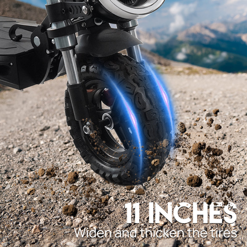 Load image into Gallery viewer, PORIYA Electric Scooter 2500W 70KM/H Off Road Portable Foldable Adult E-Bike W / Seat