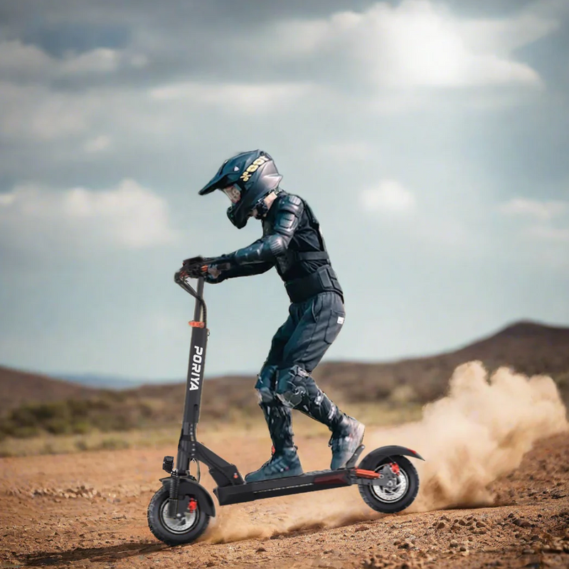 Load image into Gallery viewer, PORIYA Electric Scooter Off Road 2000W 50KM/H Foldable Portable Adult E-Scooter E-Bike