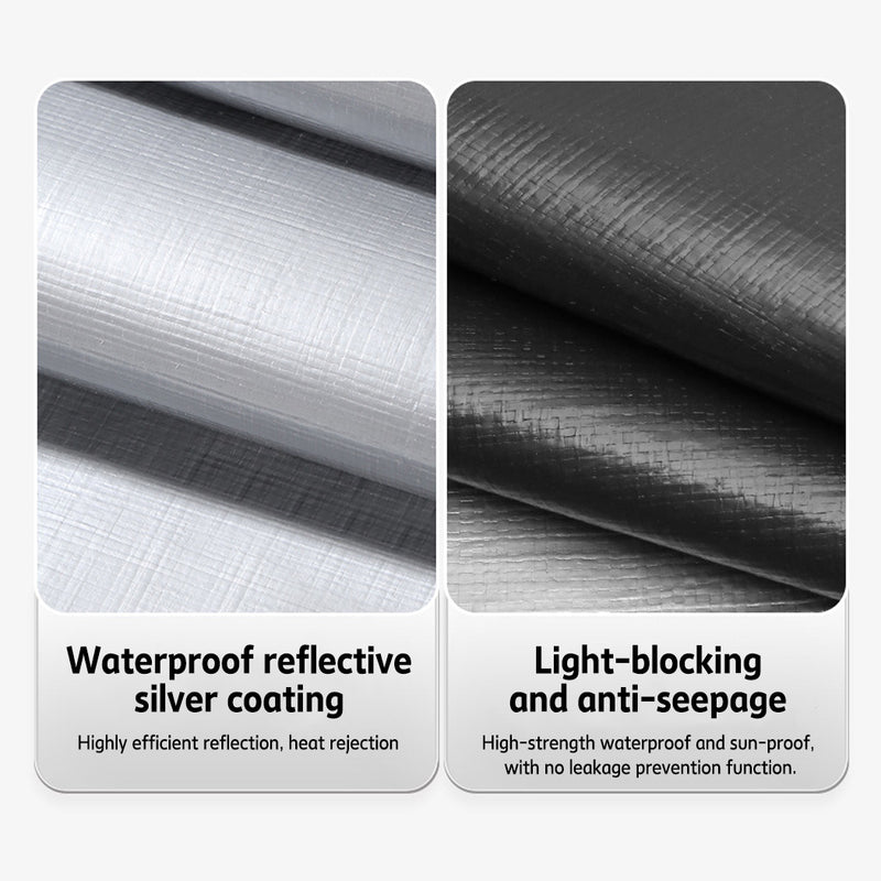 Load image into Gallery viewer, PORIYA Heavy Duty Poly Tarp Waterproof Tarpaulin Outdoor Camping Cover 180gsm Poly Tarp