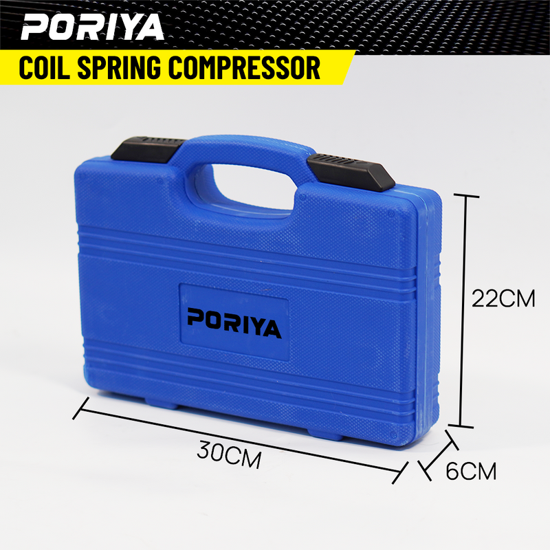 Load image into Gallery viewer, PORIYA Heavy Duty Coil Spring Compressor Suspension Spring Clamp With Safety Bracket