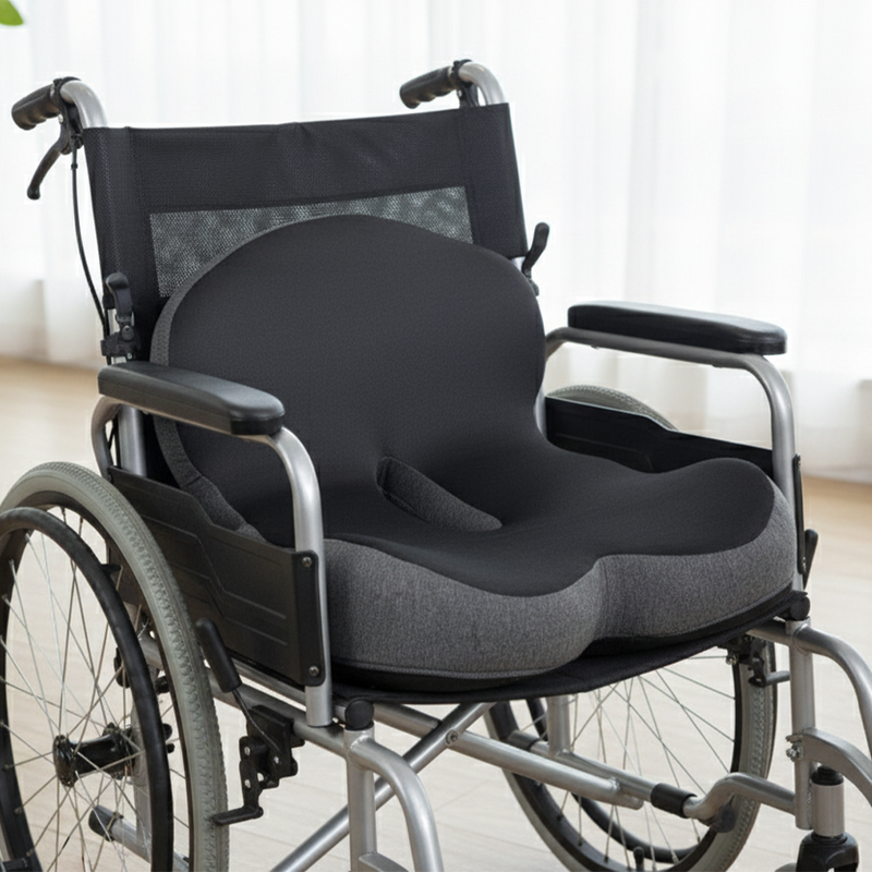Load image into Gallery viewer, PORIYA Ergonomic Memory Foam Arch Support Office Chair Lumbar Cushion Back Support Seat