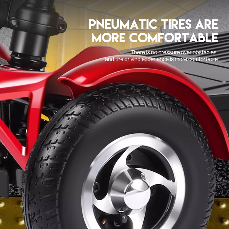 Load image into Gallery viewer, PORIYA Electric Mobility Scooter Electric Motorised Power Portable Folding 40KM Range