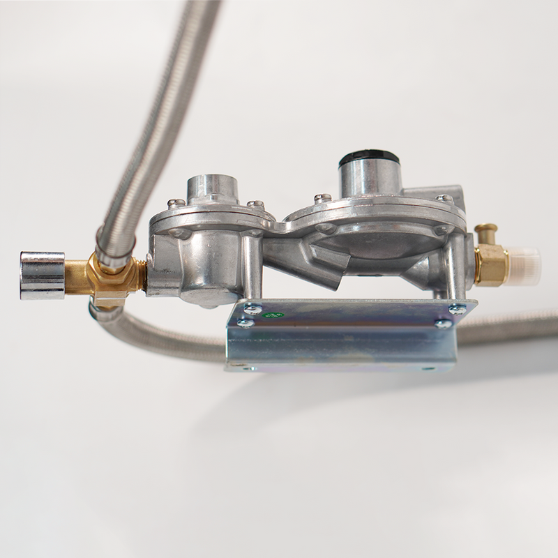 Load image into Gallery viewer, PORIYA LPG Regulator Kit Twin Stage 280MJ Suit Caravan RVs & Home Use