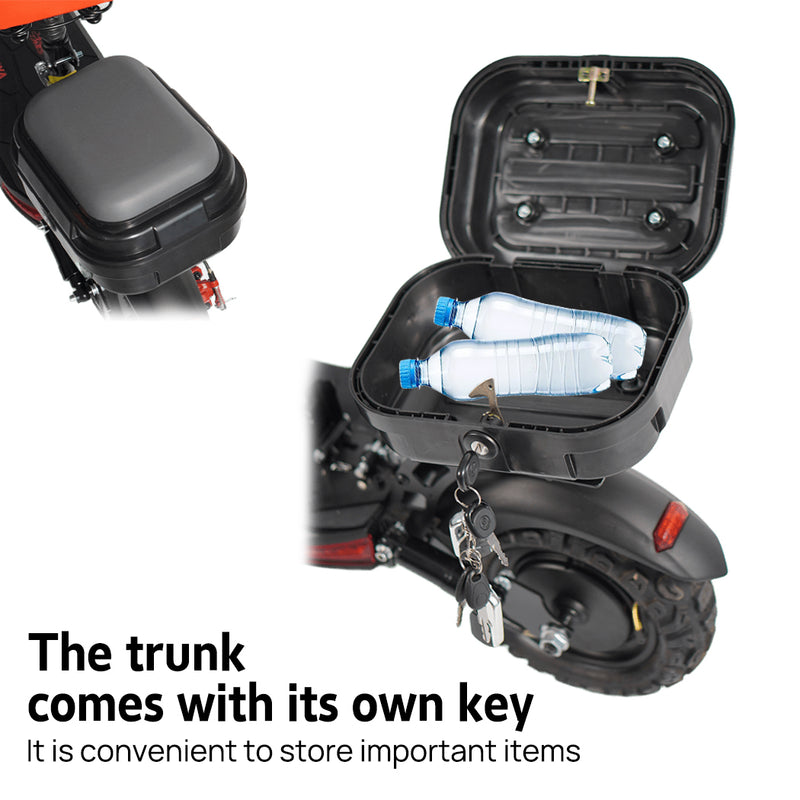 Load image into Gallery viewer, PORIYA Electric Scooter 2500W 70KM/H Off Road Portable Foldable Adult E-Bike W / Seat