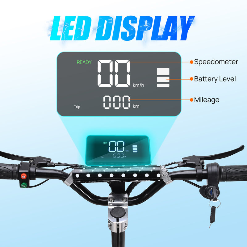 Load image into Gallery viewer, 2000W 70KM/H Adult Electric Scooter Motor e Scooter Foldable Bike With Seat