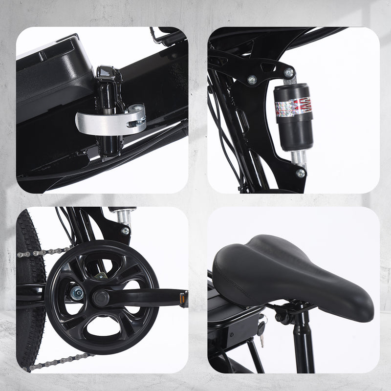 Load image into Gallery viewer, 48V 1500W 26" Foldable Electric Bike Off Road E-Bike Mountain Bicycle E-MTB