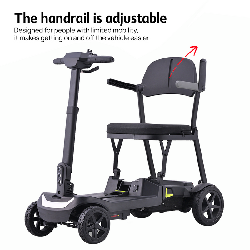 Load image into Gallery viewer, 16KG Electric Mobility Scooter Lithium Motorised Foldable w/ Storage Basket