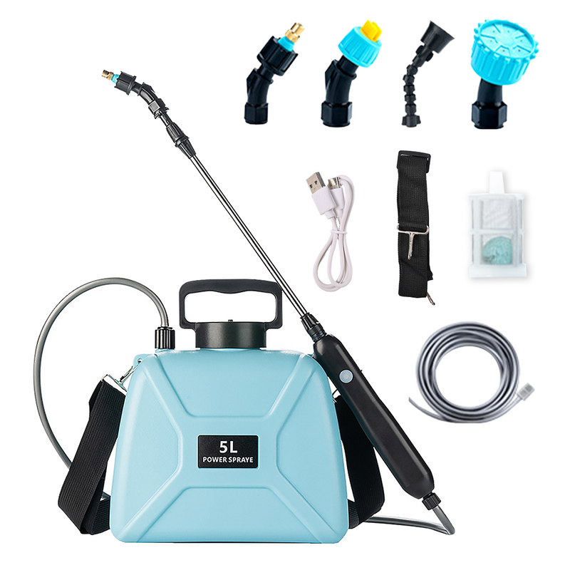 Load image into Gallery viewer, 5L Electric Rechargeable Battery Weed Sprayer Portable Farm Garden Pump Spray AU