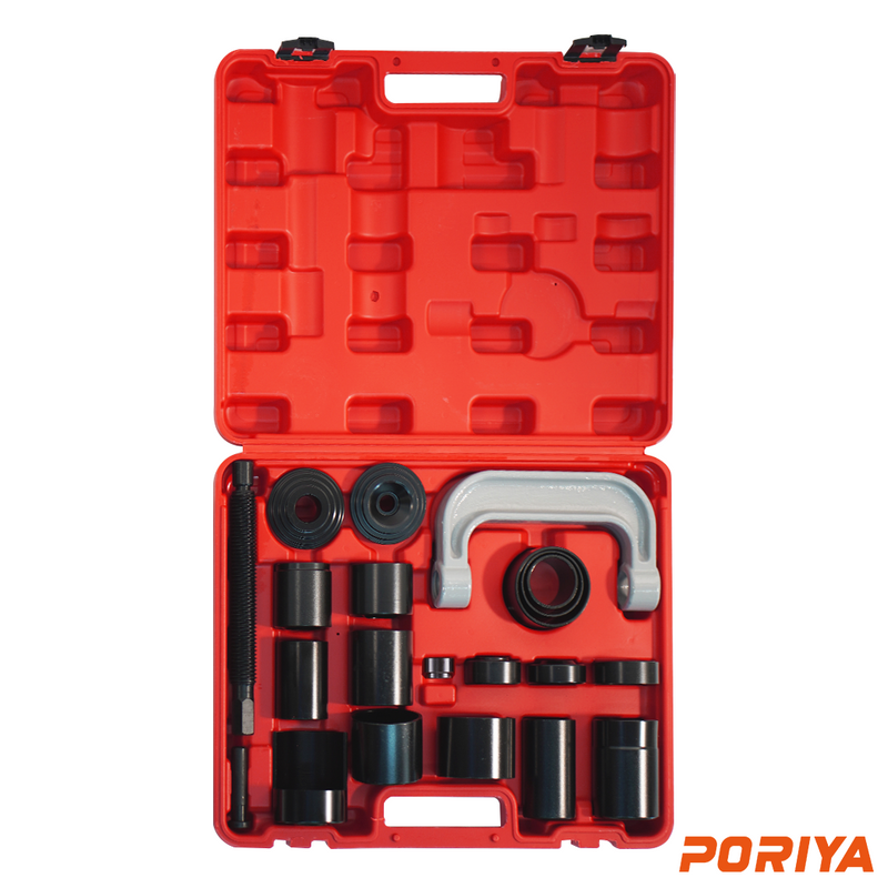 Load image into Gallery viewer, PORIYA 21pcs Ball Joint Press Kit C-press Ball Joint Tools Automotive Repair Kit