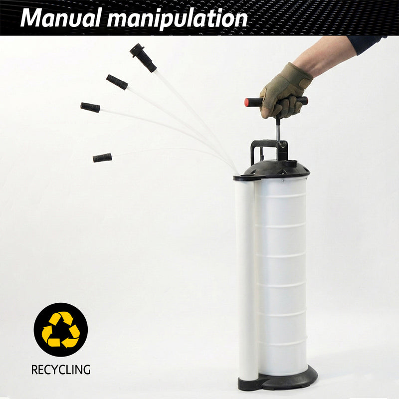 Load image into Gallery viewer, PORIYA 7L Waste Oil Fluid Suction Manual Extractor Pump Vacuum Fuel Car Boat Transfe