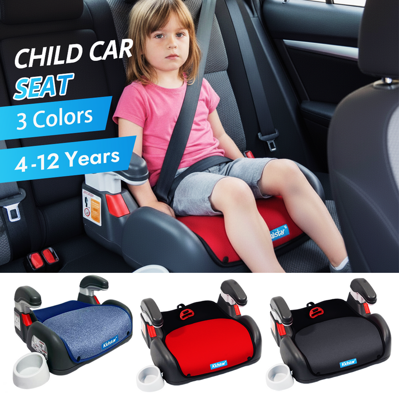 Load image into Gallery viewer, PORIYA 3-12 Years Car Booster Seat Safety Chair Toddler Children Child Kids Sturdy Seat