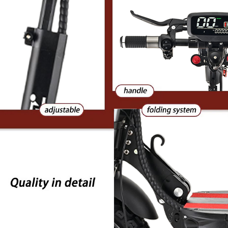 Load image into Gallery viewer, PORIYA 2500W Electric Scooter 70KM/H 80KM 11" Off-Road Tires Adult Travel E-Bike