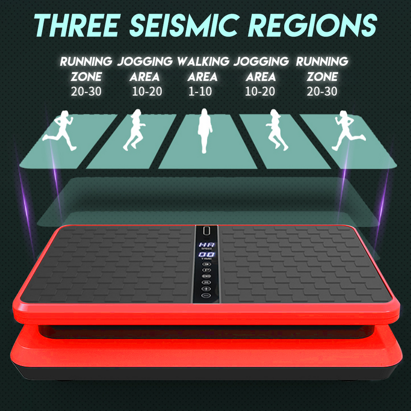 Load image into Gallery viewer, Vibration Exercise Machine Vibrating Platform Gym Home Fitness Plate Vibrator