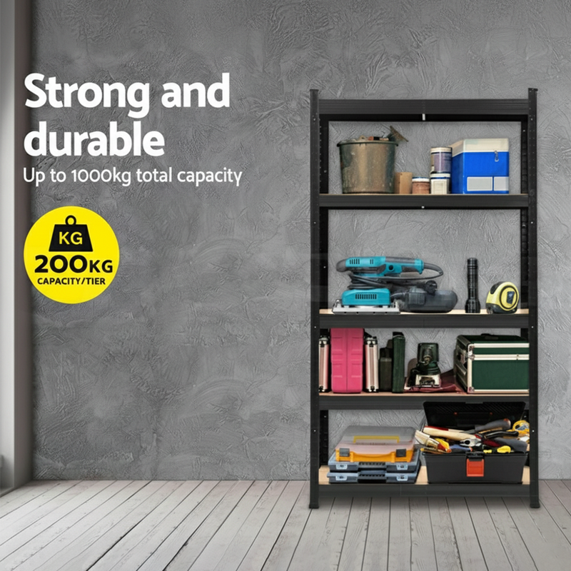 Load image into Gallery viewer, PORIYA 1.8M Warehouse Rack Garage Shelving Pallet Racking Storage Shelves Steel