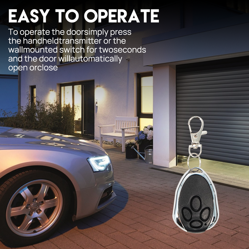 Load image into Gallery viewer, PORIYA Automatic Roller Door Opener 1200N Motor Garage Door Roller w/ Remote Control