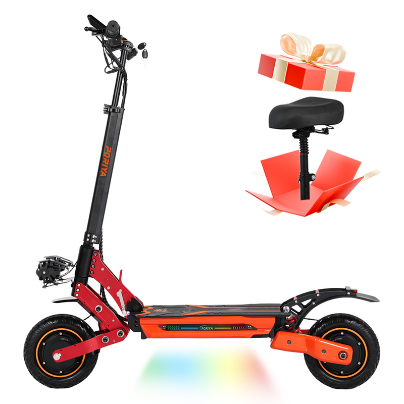 Load image into Gallery viewer, 4000W Dual Motor Electric Scooter 75KM/H 60KM Foldable Adult Off Road E-Bike