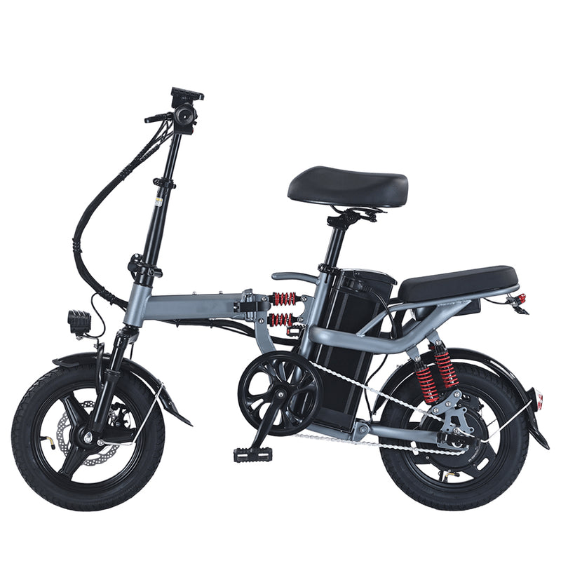 Load image into Gallery viewer, PORIYA Foldable Electric Bicycle 1000W 50KM/H Protable Commuter Travel Bicycle E Bike 48V