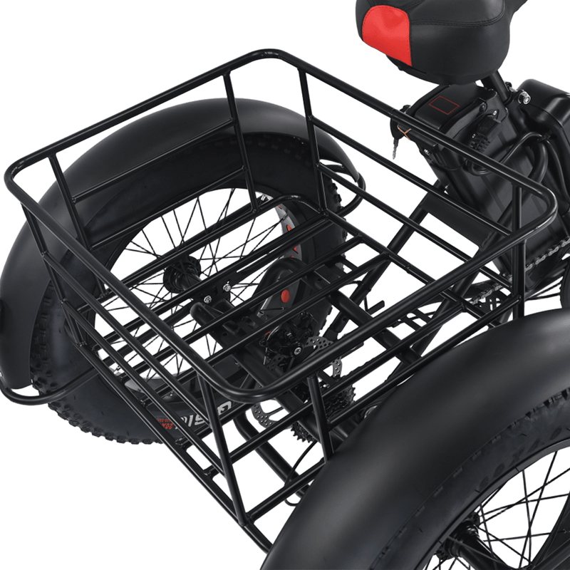 Load image into Gallery viewer, 1500W Electric Tricycle escooter Urban City Bicycle Rechargeable 20" Fat Tyre