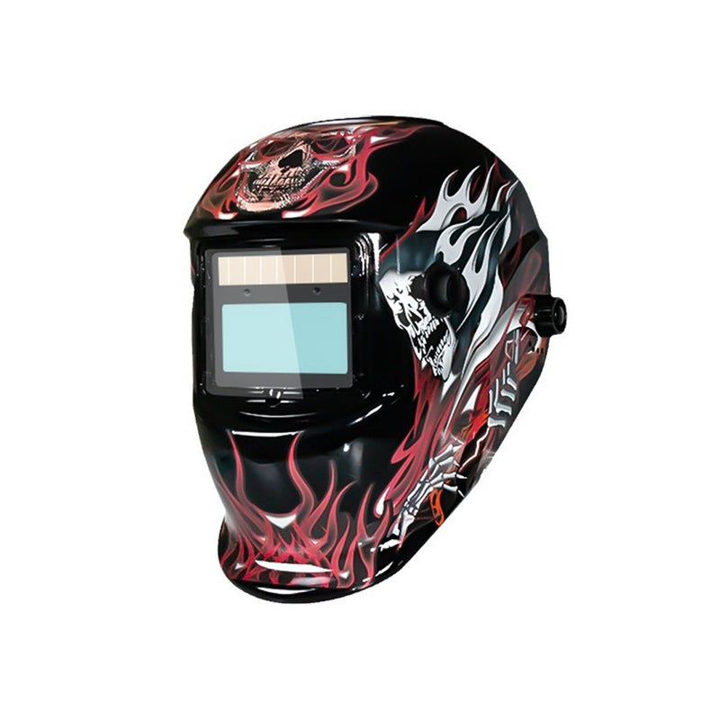 Load image into Gallery viewer, PORIYA Solar Helmet Auto Darkening Welding Welder Lens ARC TIG MIG MAG Large View