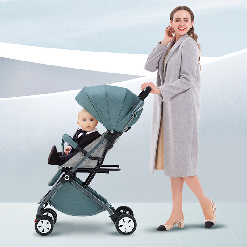 Load image into Gallery viewer, PORIYA Baby Stroller Pram Lightweight Compact Foldable Carry on Plane wi Mosquito Net