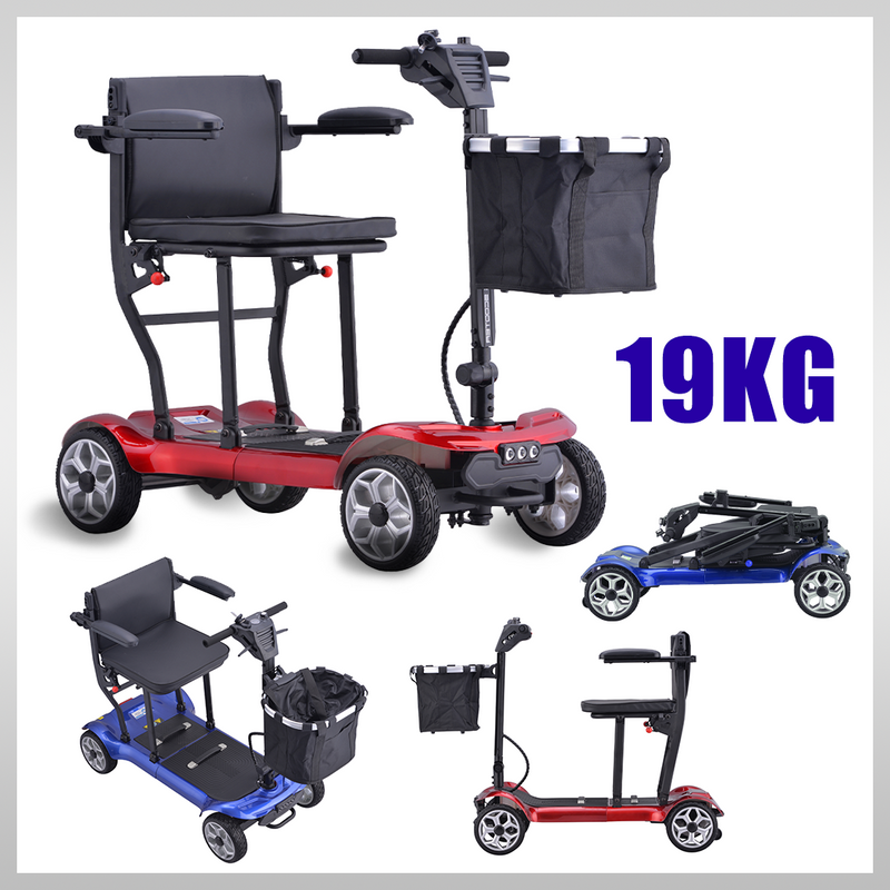 Load image into Gallery viewer, 19KG Electric Mobility Scooter Airplane OK Lithium Motorised Foldable