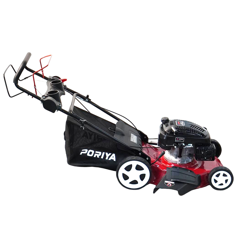 Load image into Gallery viewer, PORIYA 20" Self-Propelled Lawn Mower 220cc 4-Stroke Engine oil Push Lawnmower