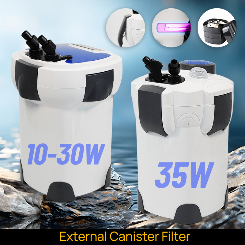 Load image into Gallery viewer, PORIYA HW-303B 1400 L/H Aquarium External Canister Filter Aqua Fish Tank Pond Pump