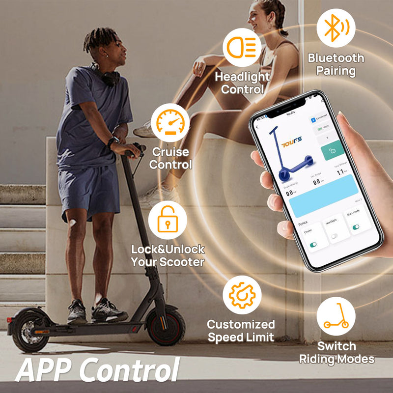 Load image into Gallery viewer, PORIYA Electric Scooter Adult 900W 40KM/H 50KM Foldable Portable Travel E Bike w/ APP