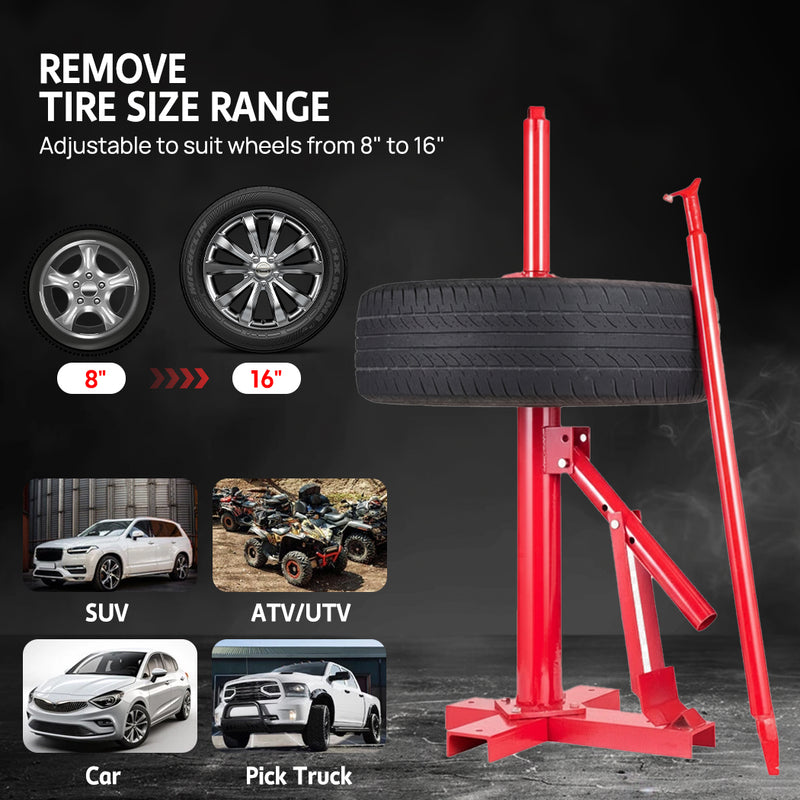 Load image into Gallery viewer, PORIYA Hydraulic/Slide Hammer/Clamp Tire Bead Breaker for Car Truck Trailer Tire