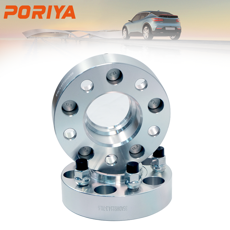 Load image into Gallery viewer, PORIYA 2PCS Wheel Spacers 35mm 5x114.3 for Ford Falcon XT XF EA EB ED EF EL to BA BF FG