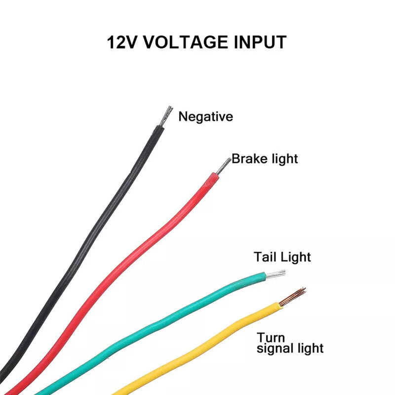 Load image into Gallery viewer, PORIYA LED Trailer Tail Light Kit Pair Plug 8m 5 Core Wire Caravan Ute 7 Pin Flat Set