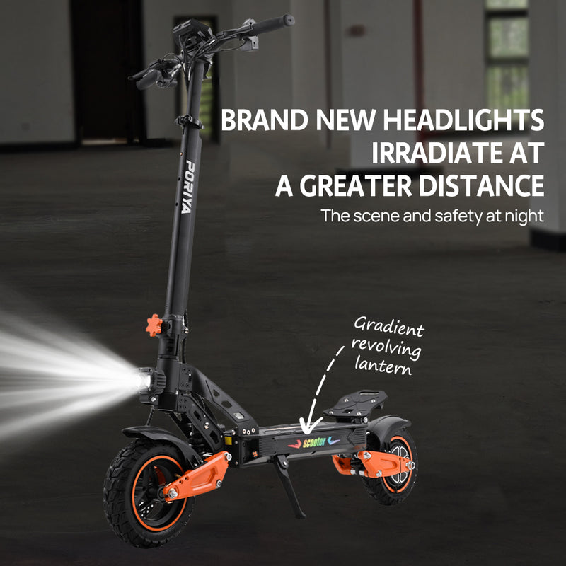 Load image into Gallery viewer, PORIYA Electric Scooter 2000W 70KM/H 60KM Foldable Portable Adult Off Road E-Bike