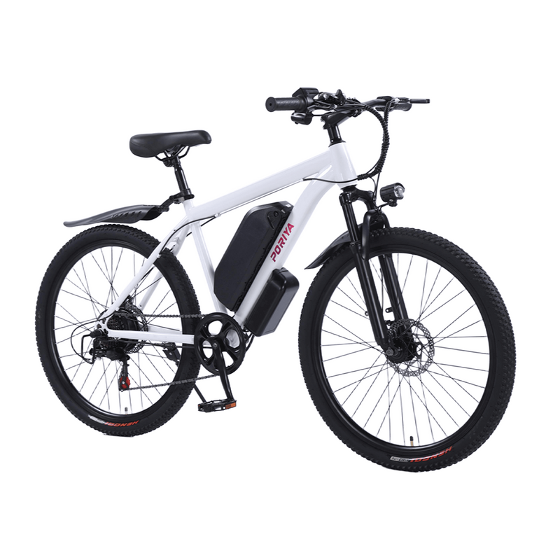 Load image into Gallery viewer, PORIYA 26" Mountain eBike 48V 10Ah Magnesium Alloy Electric Bicycle 1500W Motor E-MTB