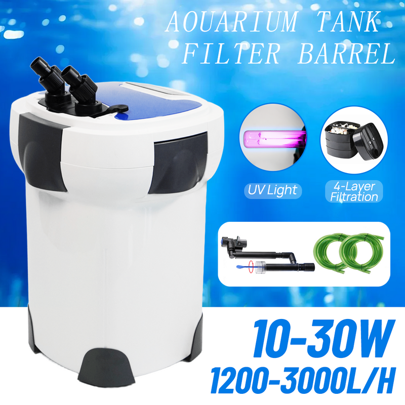 Load image into Gallery viewer, PORIYA HW-303B 1400 L/H Aquarium External Canister Filter Aqua Fish Tank Pond Pump