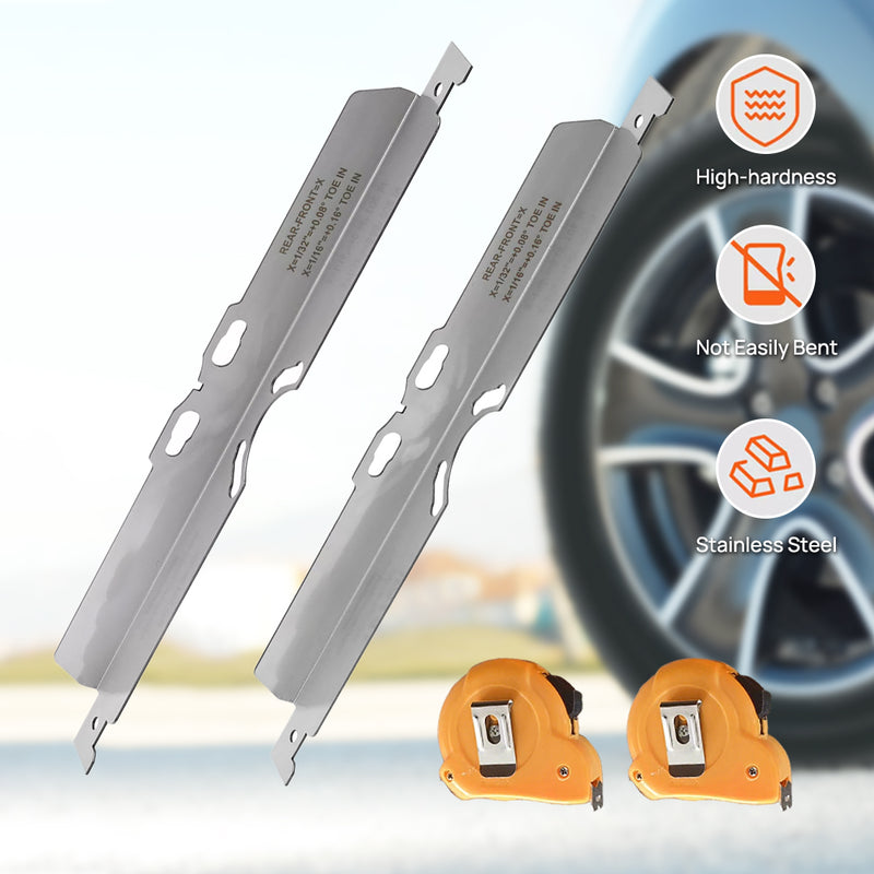 Load image into Gallery viewer, PORIYA Wheel Alignment Tool Accurate Measure Tape And Conversion Chart