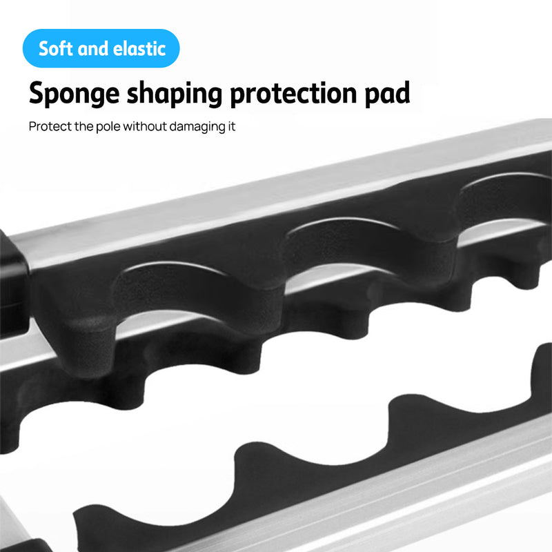 Load image into Gallery viewer, PORIYA 24 Fishing Rod Holder Storage Rack Fishing Pole Stand Garage Organizer Holds