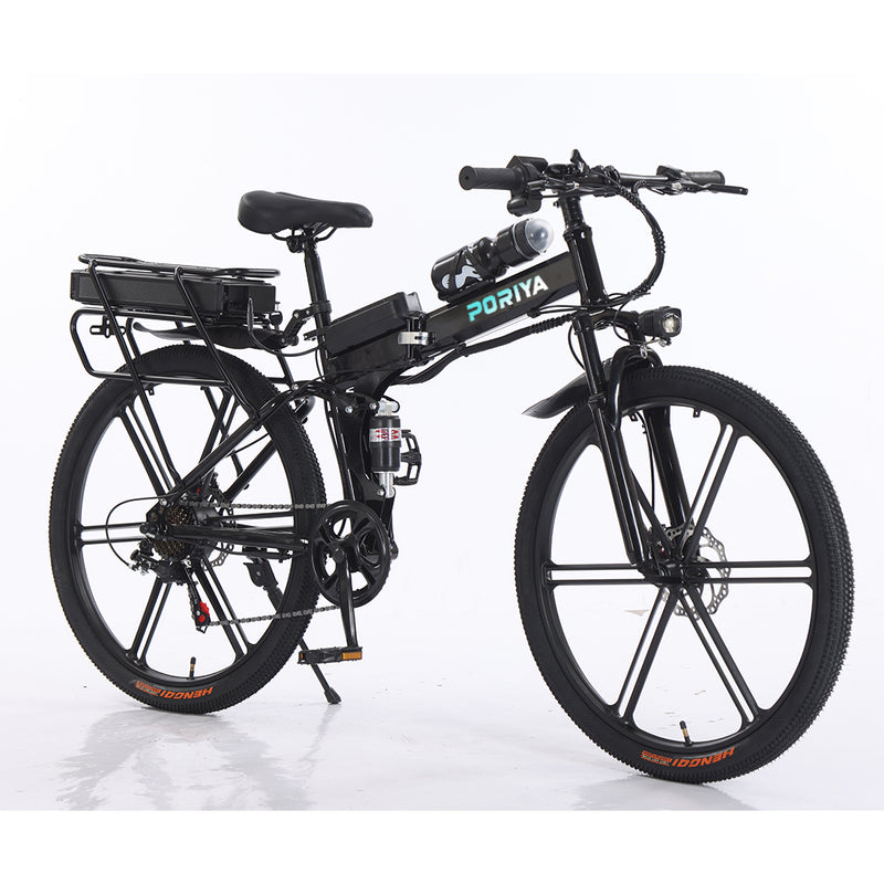 Load image into Gallery viewer, 48V 1500W 26" Foldable Electric Bike Off Road E-Bike Mountain Bicycle E-MTB