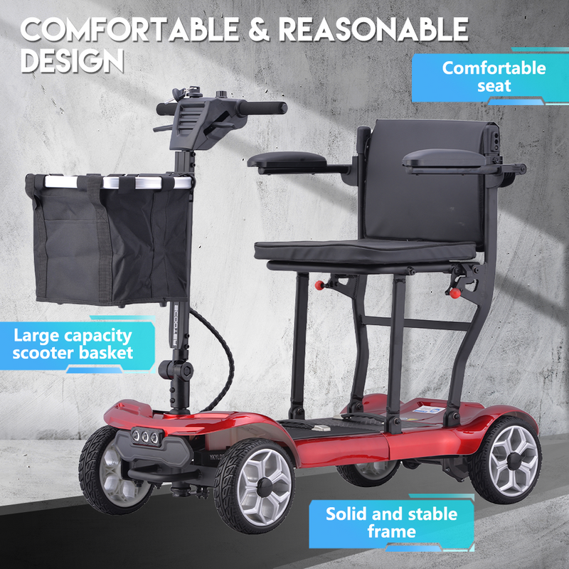 Load image into Gallery viewer, 19KG Electric Mobility Scooter Airplane OK Lithium Motorised Foldable