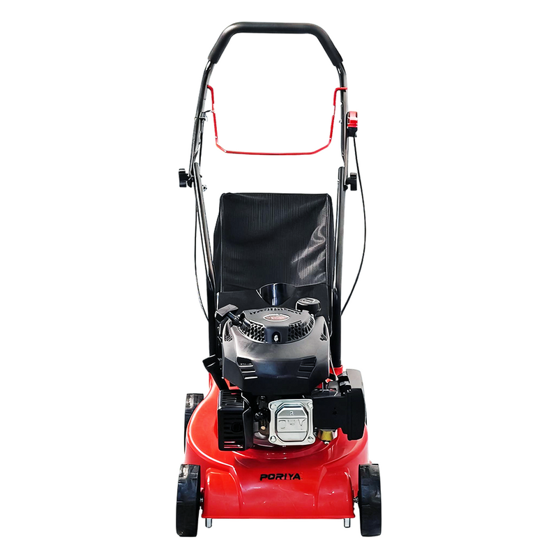 Load image into Gallery viewer, PORIYA Lawn Mower 16" 4 Stroke Engine oil Powered Hand Push Engine Lawnmower