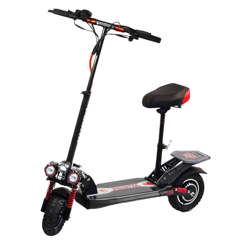 Load image into Gallery viewer, 2000W Electric Scooter Off Road 50km/h Foldable Commuter Adult E-Bike RGB