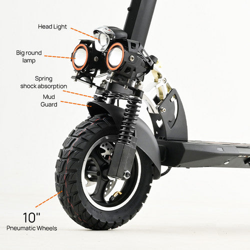 Load image into Gallery viewer, PORIYA Electric Scooter 2000W 50KM/H Foldable Portable Adult Off Road E-Bike W/Tail