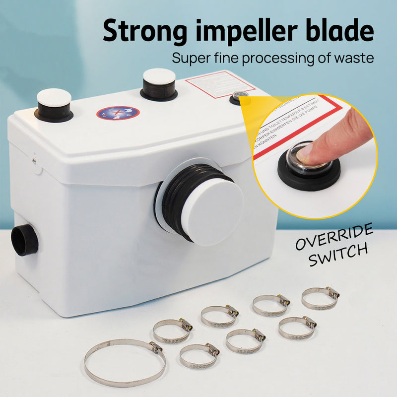 Load image into Gallery viewer, PORIYA Macerator Sewerage Pump Waste Water Marine Toilet Disposal Laundry Unit